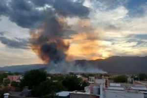 Identificaron al responsable del incendio en la zona norte