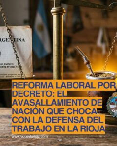 Reforma laboral por decreto: El avasallamiento de Nación que choca con la defensa del trabajo en La Rioja