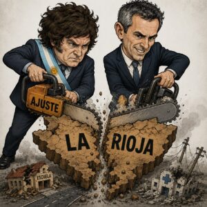 ¿POR QUÉ MILEI Y MARTÍN MENEM SE ENSAÑAN CON LOS RIOJANOS?
