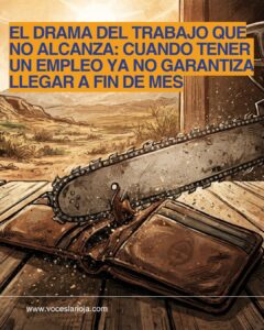 El drama del trabajo que no alcanza: Cuando tener un empleo ya no garantiza llegar a fin de mes