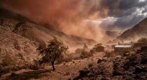 Alerta amarilla en La Rioja: vientos y zonda afectan varios departamentos